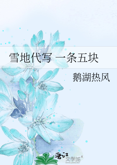 雪地代写 一条五块